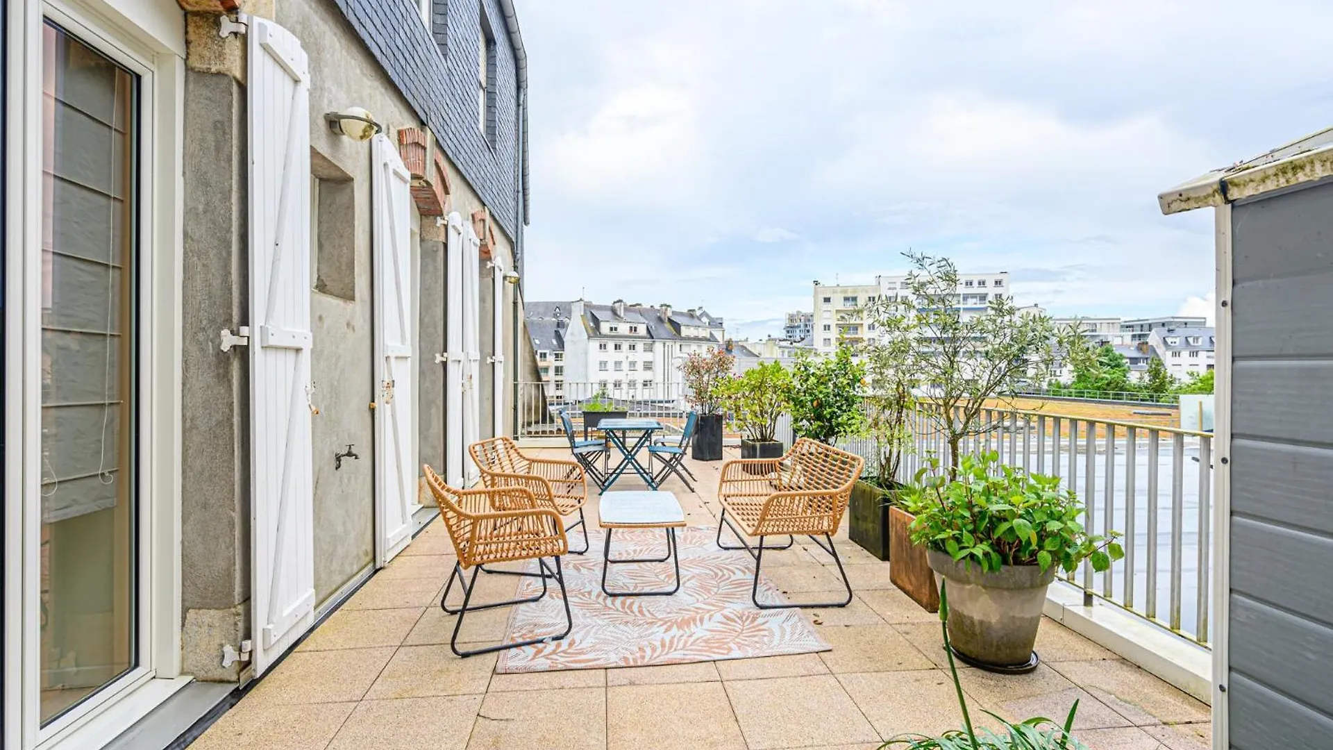 La Terrasse Du Mene - Appt Dans Le Centre Ville Vannes